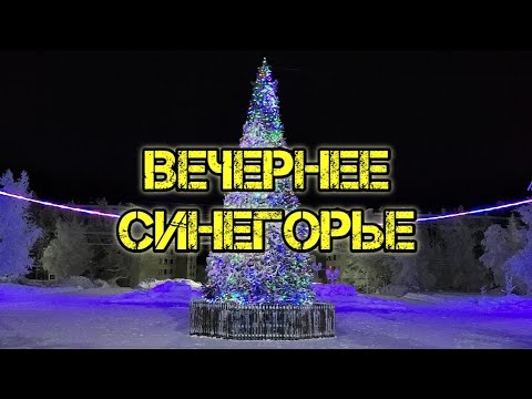 Видео: Вечернее Синегорье. 23.01.2023