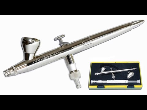 Видео: Аэрограф H&S Evolution-Silverline. Год использования.