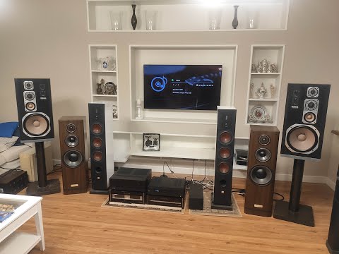 Видео: Сходил в гости и сравнил Onkyo d-1000 vs yamaha ns 890 vs Dali IKON 7 mkII