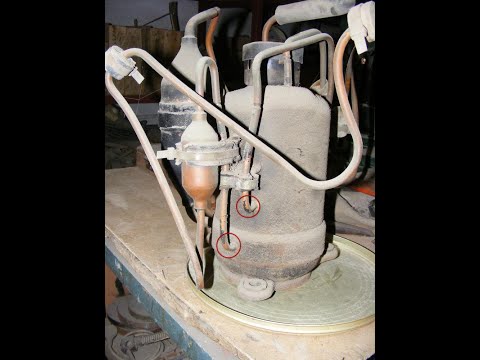 Видео: Компрессор -Кондиционера Бк-2500 и сколько меди в нем???