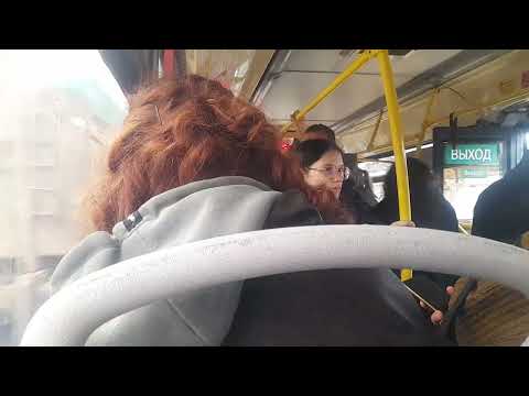 Видео: Старенький "ЛиАЗ-5292" в Подмосковье!