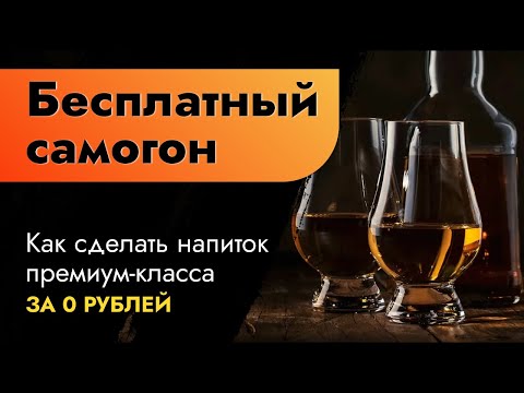 Видео: Как сделать бесплатный самогон | Фруктовый самогон из того, что валяется под ногами