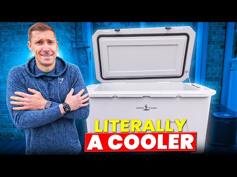 Видео: Холодное погружение в большой кулер: эксклюзивный обзор холодной ванны Desert Plunge