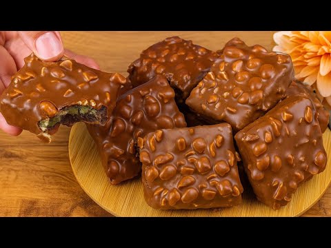 Видео: Быстрый десерт для всей семьи — без сахара, без выпечки, без муки! Тает во рту.