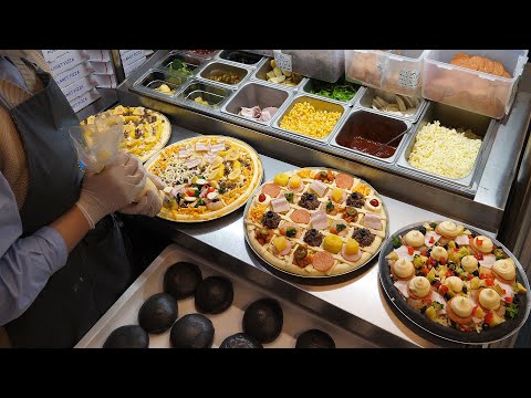 Видео: Уникальная и богатая начинка! Пицца по-корейски