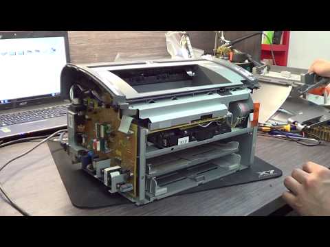 Видео: Ошибка вставьте картридж Canon LBP 2900