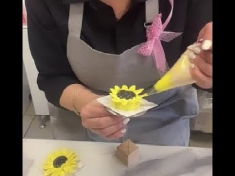 Видео: МК🌻Часть 1⭐️Зефирная флористика «ПОДСОЛНУХ»  от Луизы Шемиловой⭐️Marshmallow floristry "SUNFLOWER"