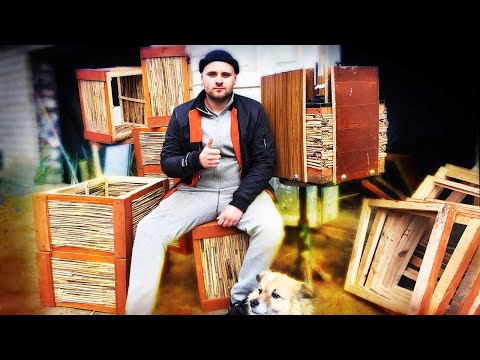 Видео: Найкращий корпус з очерету, легко та просто. Вулик з очерету "від А до Я".