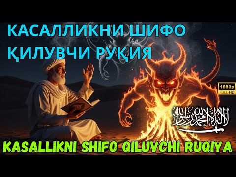 Видео: Қуръон билан руқия — энг кучли дуо жинлардан асрайди, сеҳр ва жодуларни йўқотади