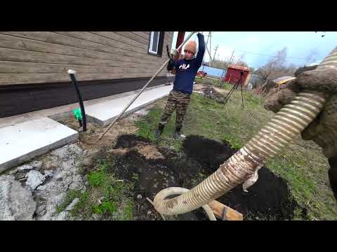 Видео: Бурние вручную полный процесс с цементацией затрубного пространство