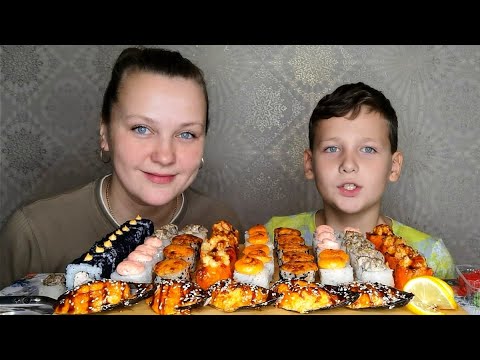 Видео: Мукбанг Роллы🍱 Запечённые, Мидии /Отвечаем на вопросы /