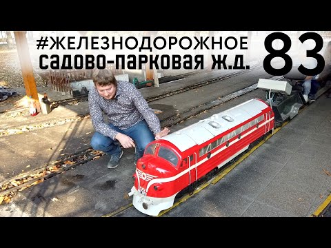 Видео: Самая маленькая Ж.Д. в мире! Заброшка, Чайка на рельсах прадедушка дизеля Д1# железнодорожное -83