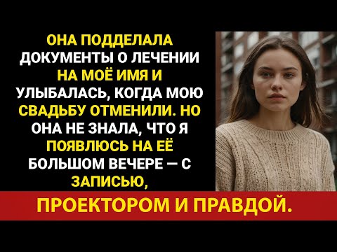 Видео: Моя сестра подделала записи из реабилитационного центра, чтобы расторгнуть мою помолвку, поэтому...
