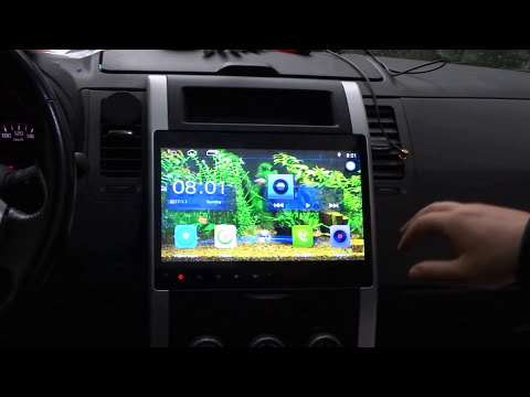 Видео: Снятие стандартной и установка 10 дюймовой магнитолы X-Trail T31