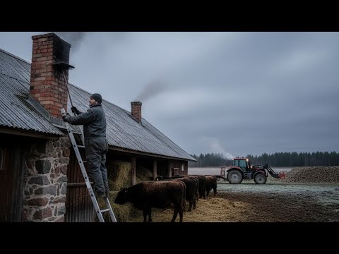 Видео: Как проходит мой октябрь!🚜  Солома, сажа и коровы🐂  Фермерские будни