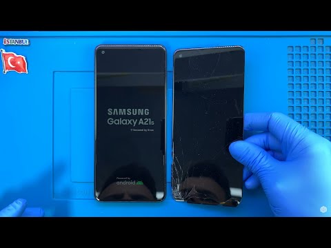 Видео: Замена экрана Samsung Galaxy A21s