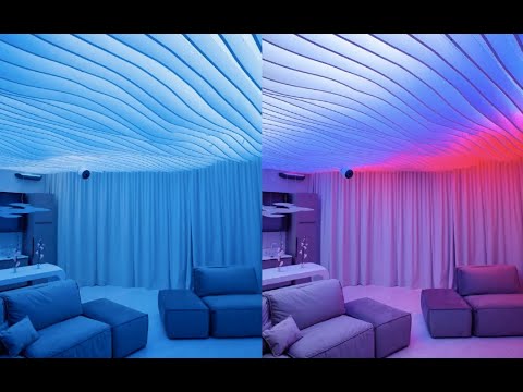 Видео: Освещение многоуровневой квартиры в г. Владивосток