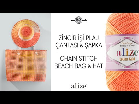 Видео: Пляжная сумка и шляпа