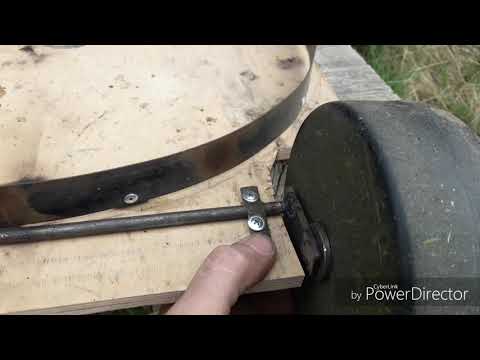 Видео: Самодельная газонокосилка