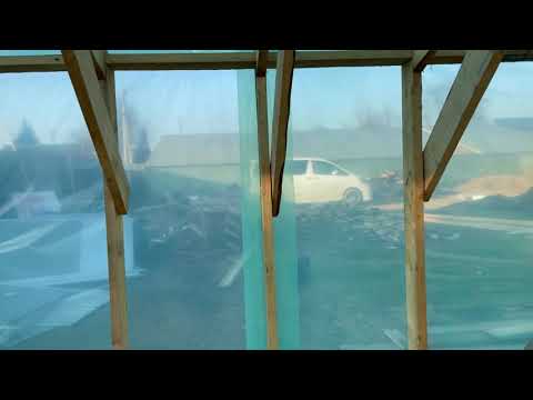 Видео: Теплица под тюльпаны ! Строим новую теплицу.