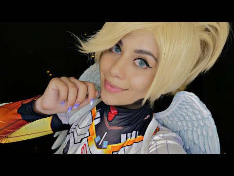 Видео: АСМР Ролевая Игра | Overwatch | Мёрси исцелит тебя 👼💖🕊 Мерси + Гендзи