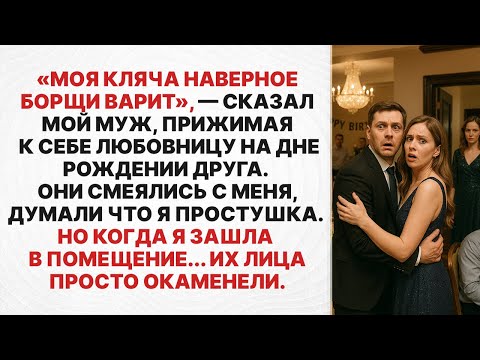 Видео: Муж обнимался с любовницей и не ожидал, что я приду и устрою им...