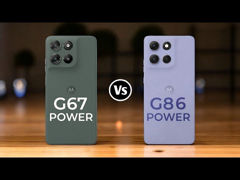 Видео: Motorola G67 Power против Motorola G86 Power