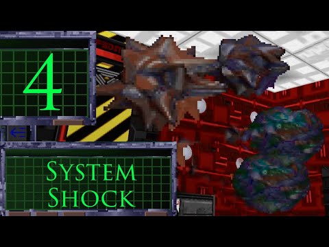 Видео: System Shock - Найти выключатель в темноте [04]