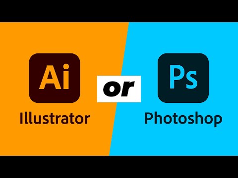 Видео: Illustrator против Photoshop: объяснение различий!
