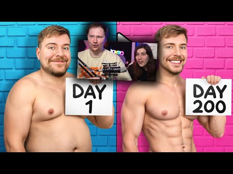 Видео: Похудей на 45 КГ, Выиграй $250,000! | РЕАКЦИЯ на MrBeast