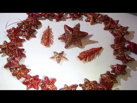Видео: Объемная звёздочка для новогодней ёлки