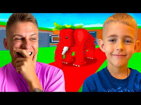 Видео: МОЙ СЫН УЧИТ МЕНЯ ИГРАТЬ В РОБЛОКС🙈 МОЙ ПЕРВЫЙ РАЗ В УКРАДИ БРЕЙНРОТОВ (Steal a Brainrot)