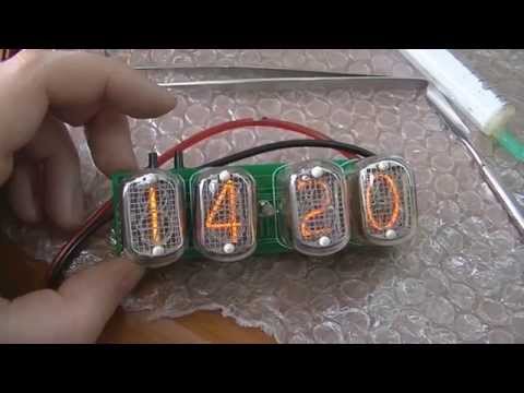 Видео: Сборка часов на газоразрядных лампах (Nixie Clock).