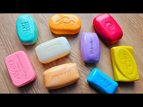 Видео: ASMR SOAP. ❤️❤️Резка сухого мыла. Satisfying video❤️❤️