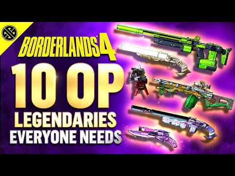 Видео: Borderlands 4: 10 мощных легендарных оружий, которые ломают игру