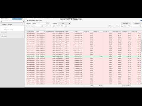 Видео: Как посмотреть остатки и движение товаров в iiko office