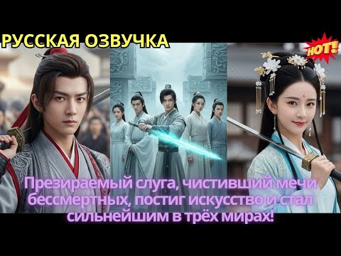 Видео: Презираемый слуга, чистивший мечи бессмертных, постиг искусство и стал сильнейшим в трёх мирах!