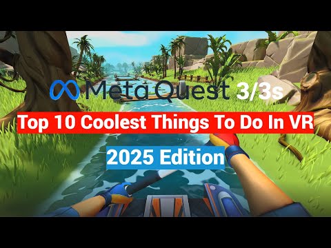 Видео: 10 самых крутых вещей, которые можно сделать в VR в Meta Quest 2 / 3 / 3s для новых пользователей...