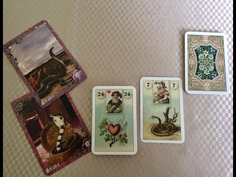 Видео: Карта Змея. Значение карт Ленорман