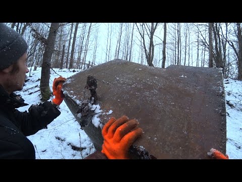 Видео: ЭТУ НАХОДКУ МЫ ДОСТАЛИ ИЗ ОГРОМНОГО ОВРАГА!