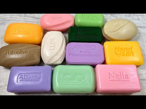 Видео: ASMR soap * Soap cutting * Relaxing sounds * Satisfying video * Резка мыла * АСМР мыло💜