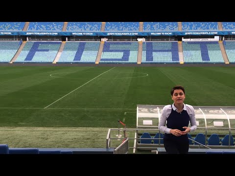 Видео: Стадион ФИШТ - Футбольное поле - как устроен стадион в Сочи - ВО Тайм - fisht.info