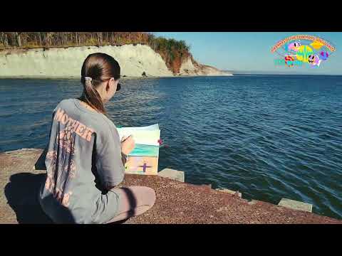 Видео: Пленэр на Волге. #волга #ундоры #дубки #ульяновская_область 