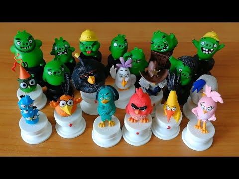 Видео: ШАХМАТЫ ANGRY BIRDS | КОЛЛЕКЦИЯ ШАХМАТНЫХ ФИГУРОК
