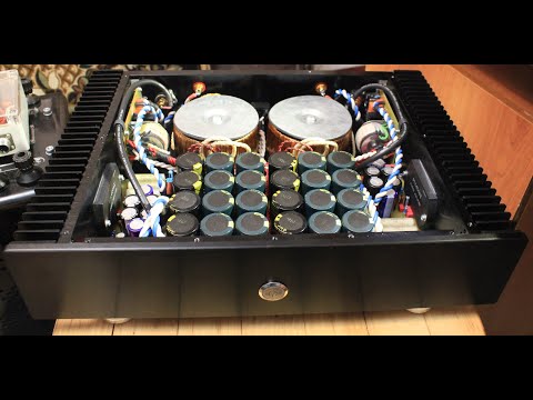 Видео: Усилитель мощности на STK4048II. Готовое изделие и проблемы при сборке