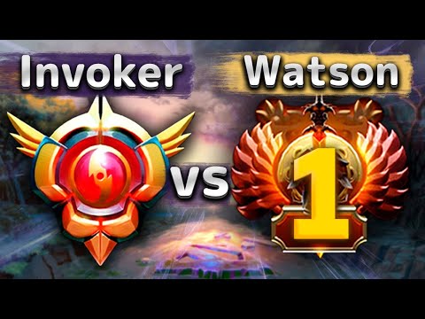Видео: Грандмастер Инвокера против топ 1 ранга! - BZM Invoker 7.35 DOTA 2