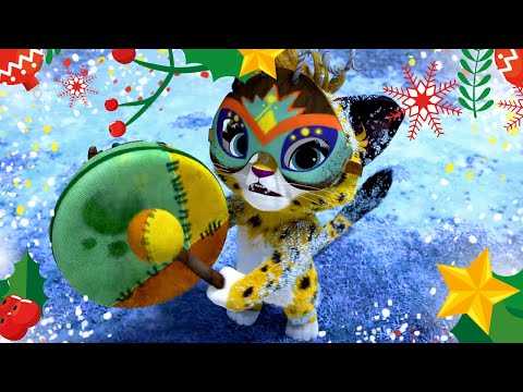 Видео: ЗИМА в тайге ❄️  – Лео и Тиг – Сборник | Мультик для детей про животных