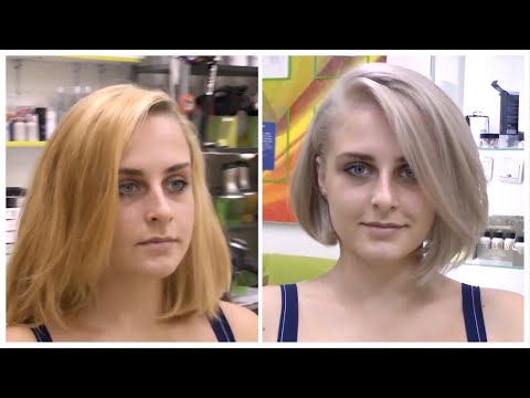 Видео: Асимметричное каре на удлинение техника. Как подстричь боб каре с удлинением Perfect bob haircut