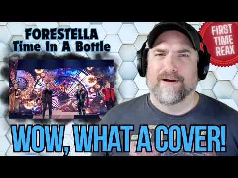 Видео: Первый раз SINGER's REAX на кавер-версию песни Time in a Bottle группы Forestella