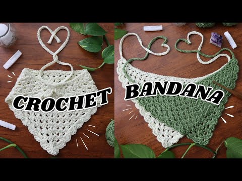 Видео: Простая бабушкина бандана, связанная крючком (ОБНОВЛЕНО!)